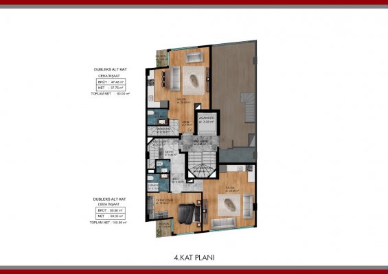 Moda Saadet-Evren Apartmanı